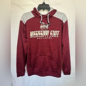 Colosseum Mississippi State Maroon Hoodie